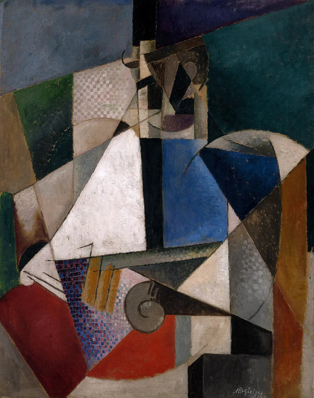 Portrait d'un médecin militaire - Albert Gleizes image 1 reproduction de peinture à l’huile