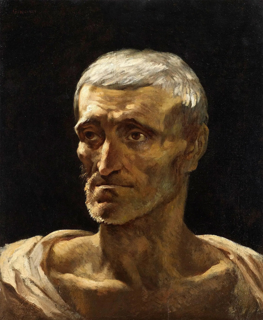 Portrait d'un naufragé - Théodore Géricault