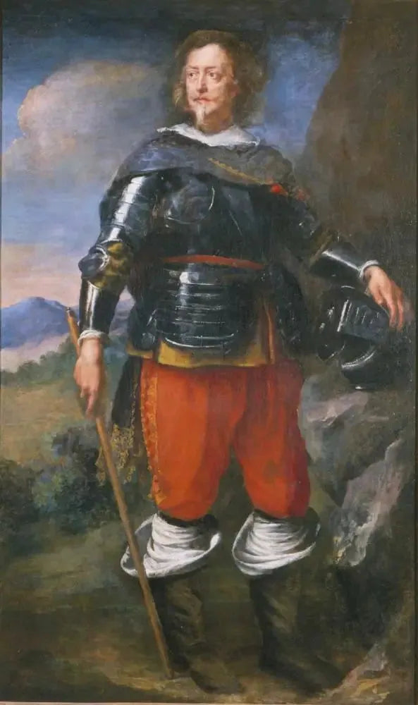Portrait d'un noble - Antoine van Dyck image 1 reproduction artisanale de tableau