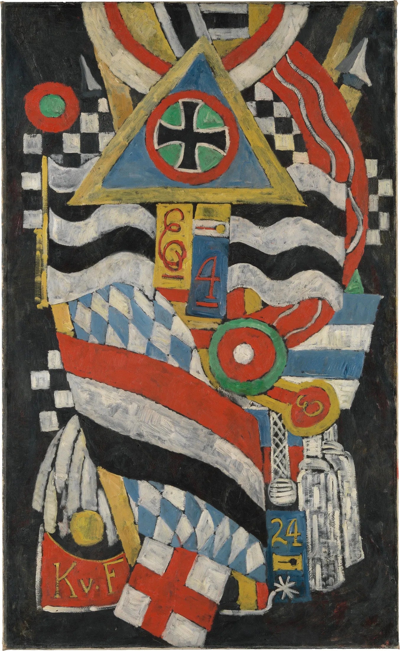 Portrait d'un officier allemand - Marsden Hartley image 1 reproduction artisanale de tableau