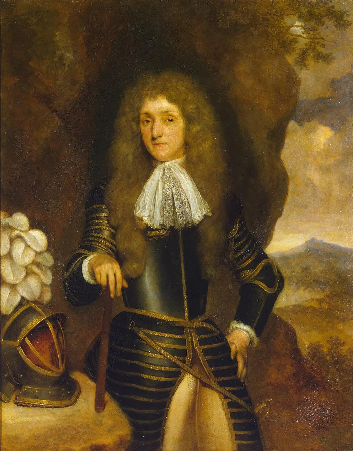 Portrait d'un officier - Gerard ter Borch image 1 tableau peint à l’huile sur toile