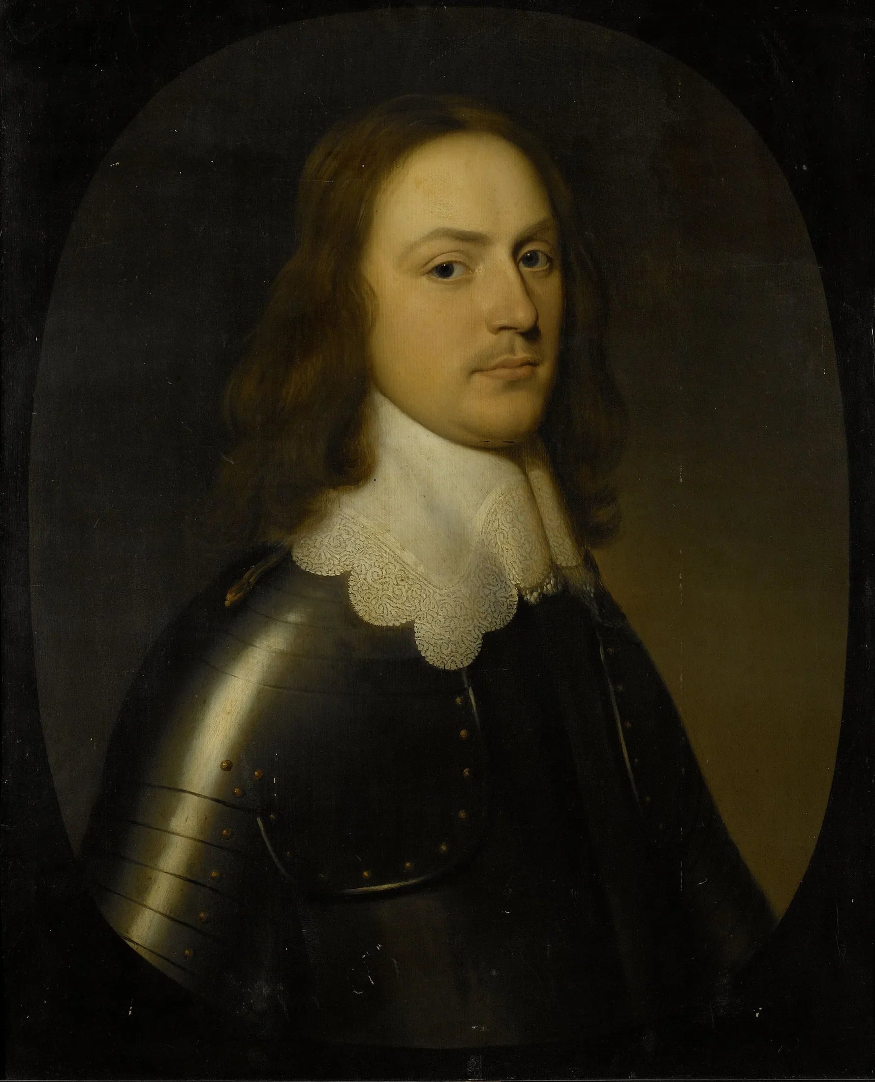Portrait d'un officier - Gerrit van Honthorst image 1 reproduction de peinture à l’huile