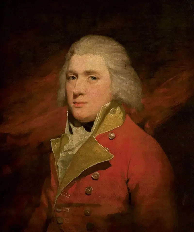 Portrait d'un officier - Henry Raeburn image 1 reproduction d’œuvre d’art à l’huile
