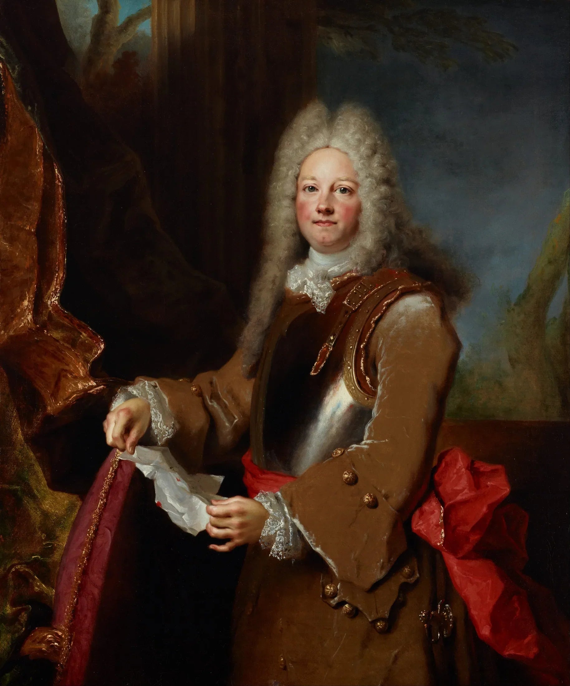 Portrait d'un officier - Nicolas de Largillière image 1 reproduction de peinture à l’huile