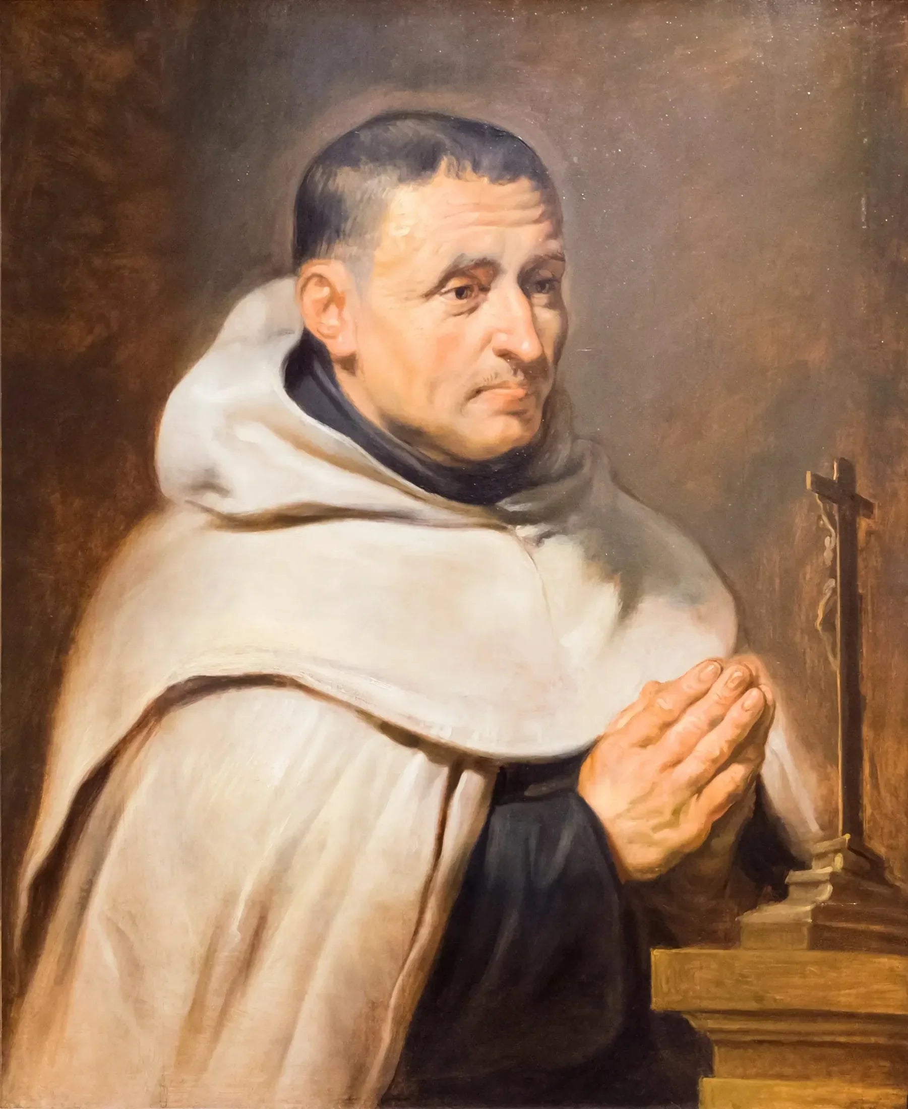 Portrait d'un prieur carmélite - Peter Paul Rubens image 1 copie de tableau peinte à la main