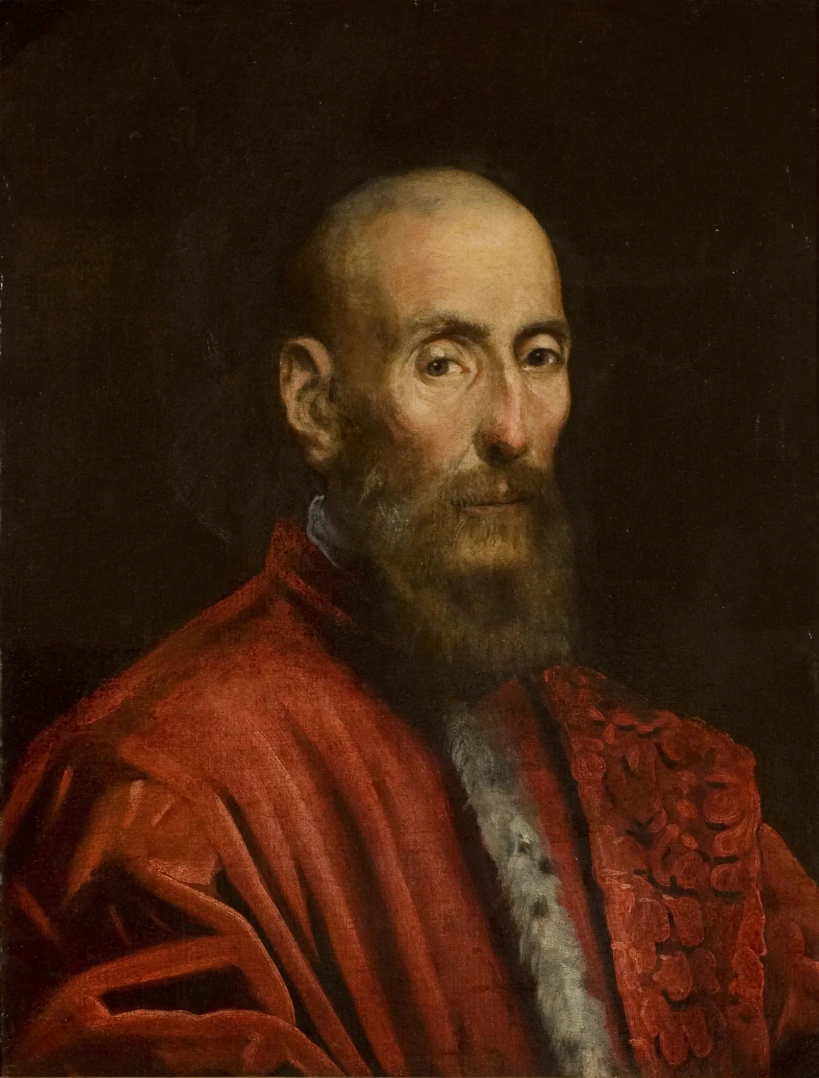 Portrait d'un sénateur - Jacopo Tintoretto image 1 copie de tableau peinte à la main