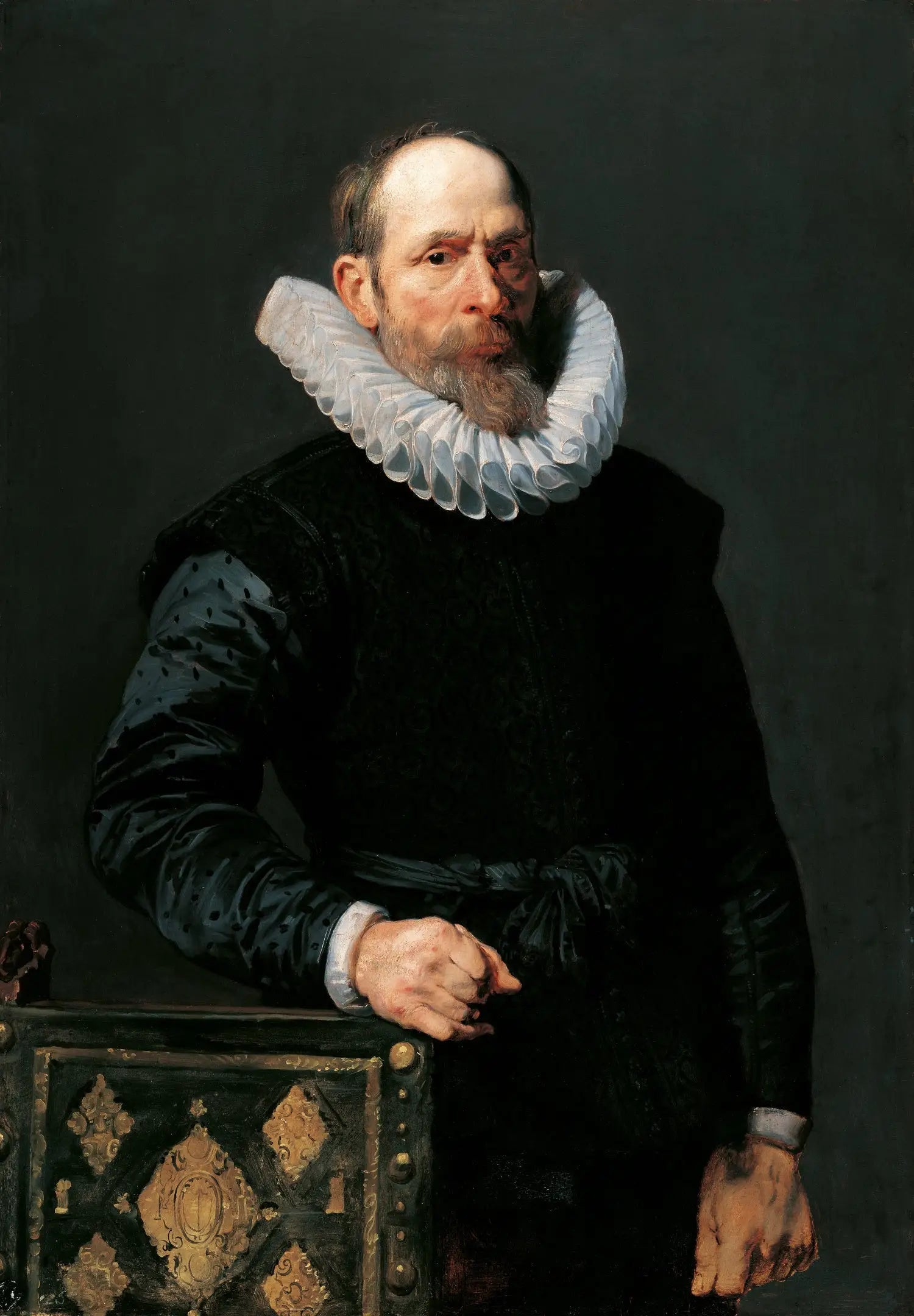 Portrait d'un vieil homme - Antoine van Dyck image 1 reproduction d’œuvre d’art à l’huile