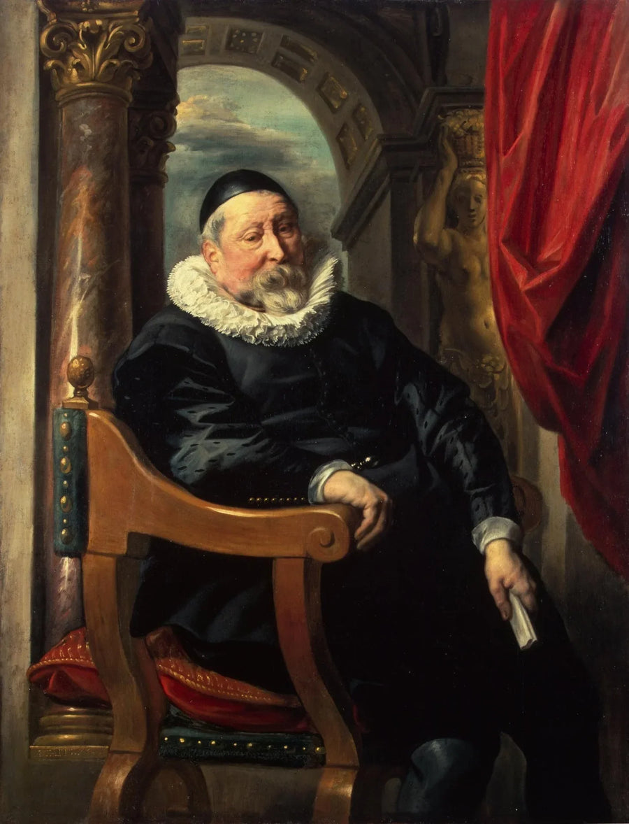 Portrait d'un vieil homme - Jacob Jordaens