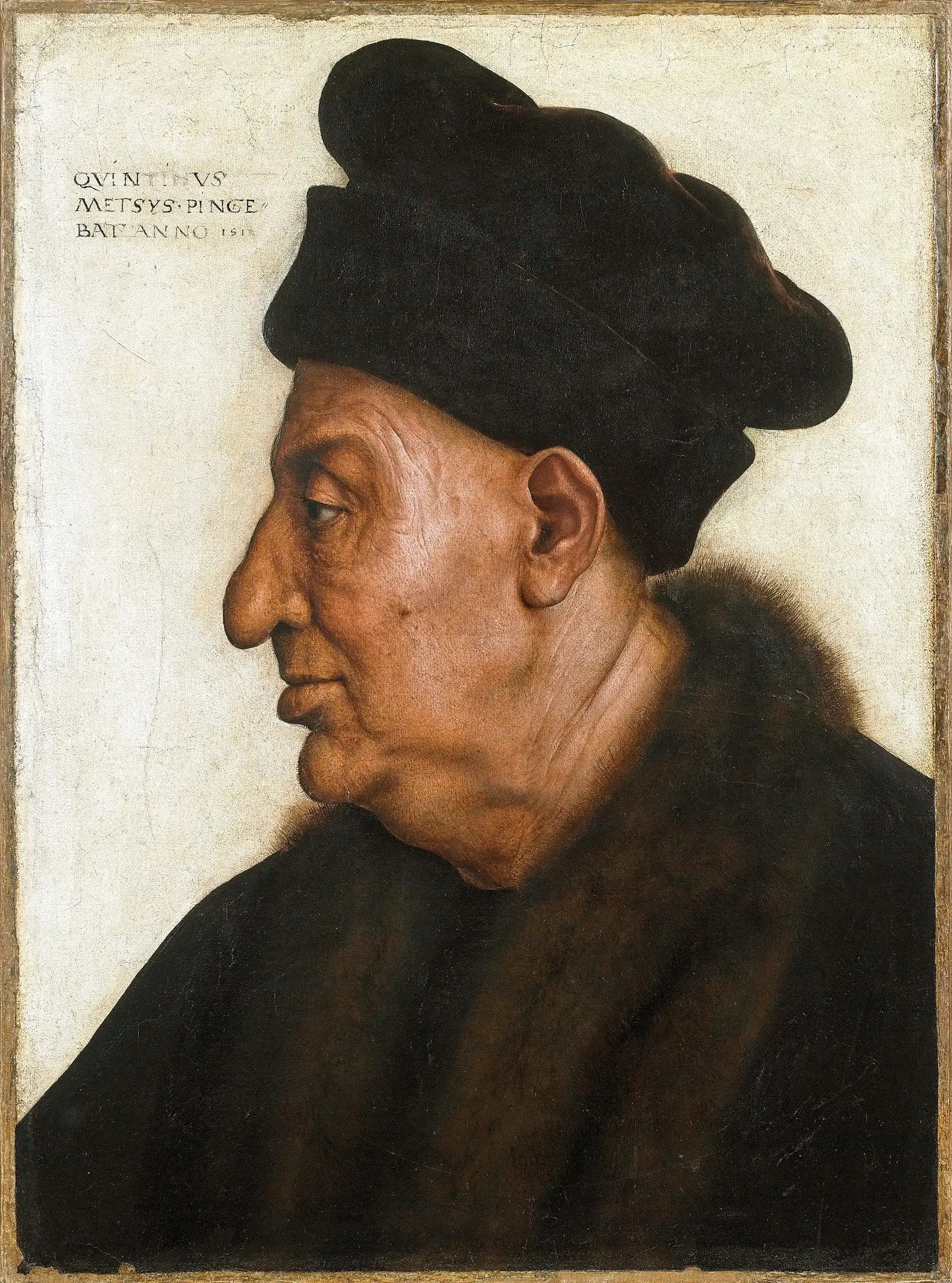 Portrait d'un vieillard - Quentin Metsys image 1 reproduction réalisée par Alpha Reproduction