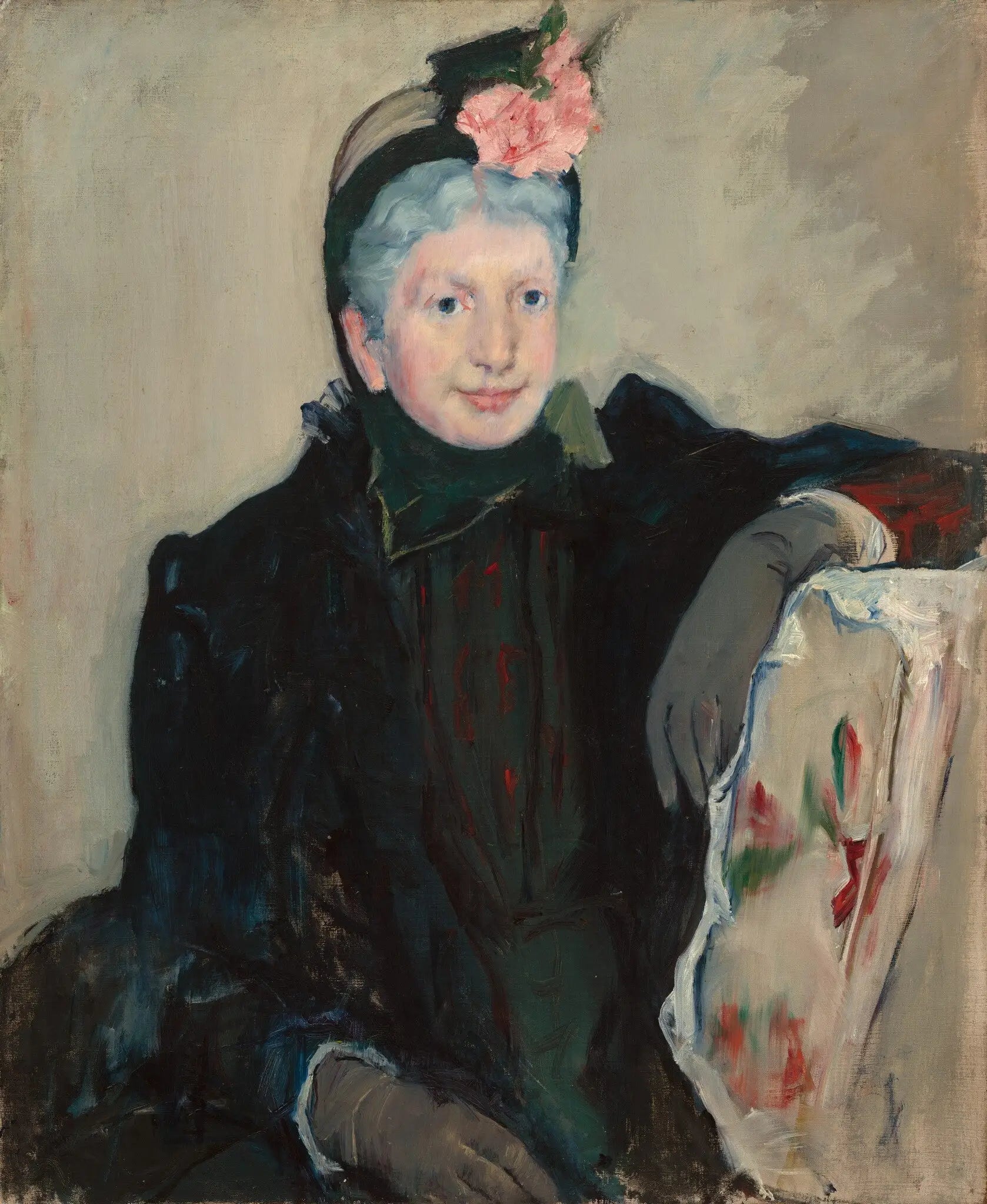 Portrait d'une dame âgée - Mary Cassatt image 1 reproduction réalisée par Alpha Reproduction