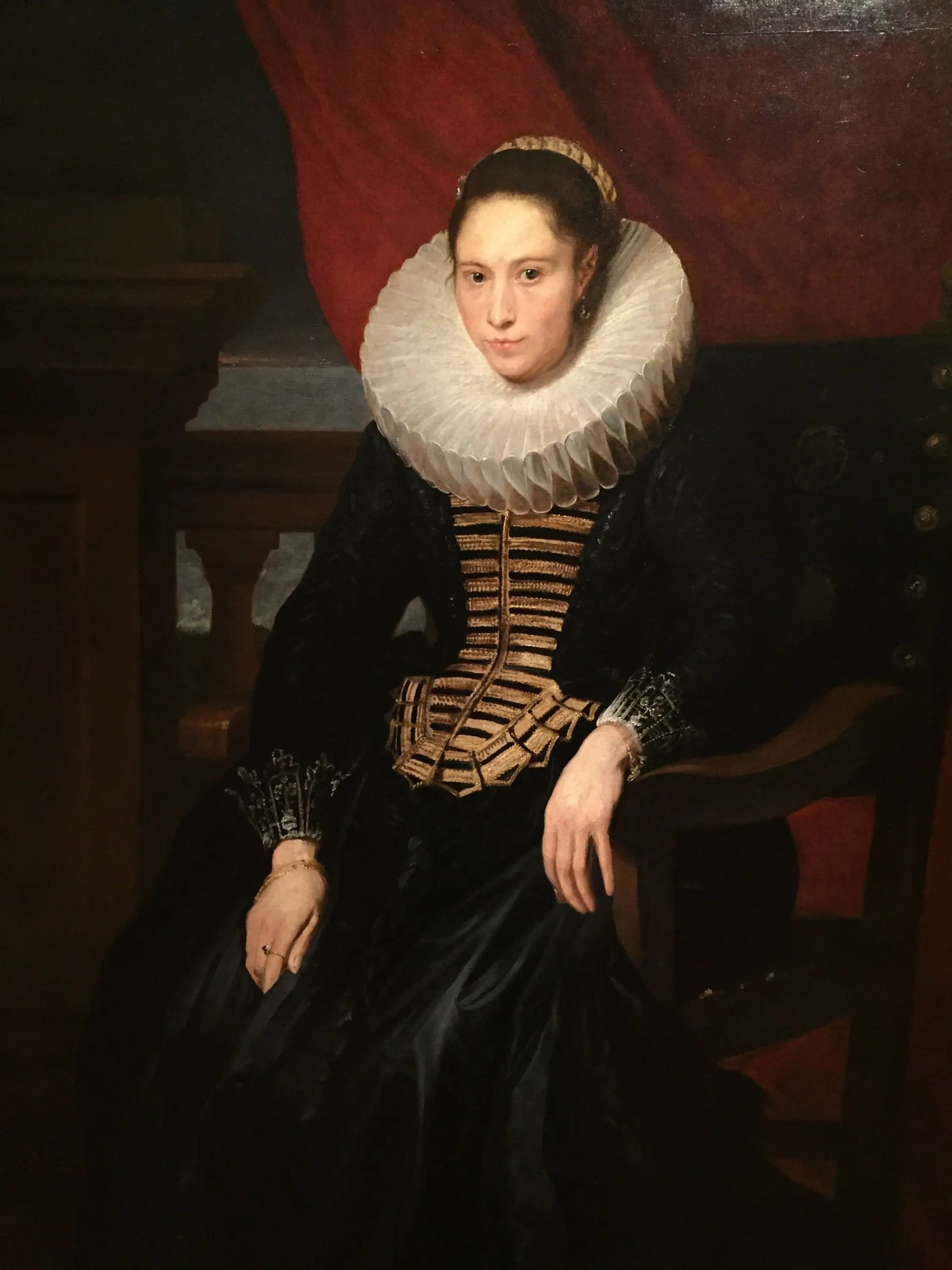 Portrait d'une dame - Antoine van Dyck image 1 reproduction réalisée par Alpha Reproduction