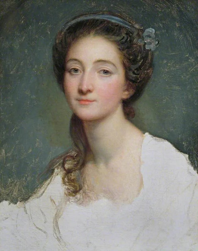 Portrait d'une dame, dite Sophie Arnould (1744-1802) - Jean-Baptiste Greuze image 1 reproduction de peinture à l’huile