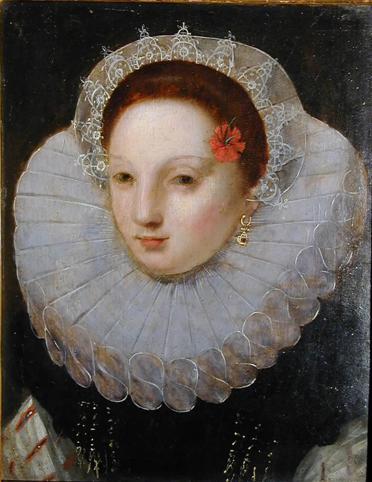 Portrait d'une dame - François Clouet image 1 tableau peint à l’huile sur toile