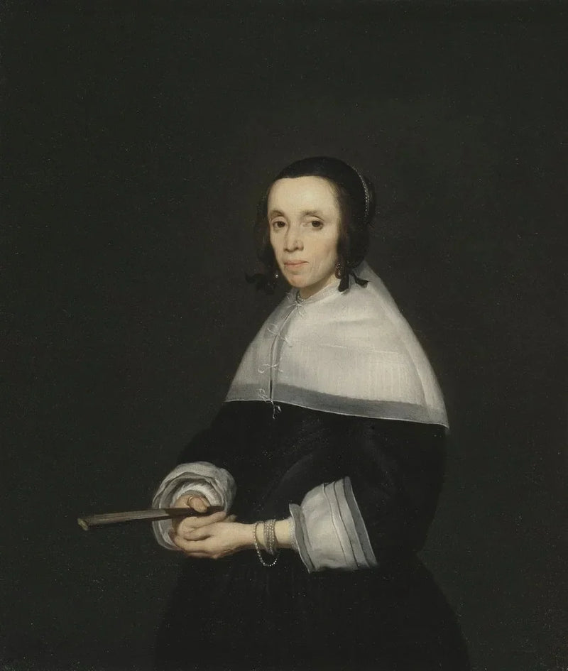 Portrait d'une dame - Gerard ter Borch