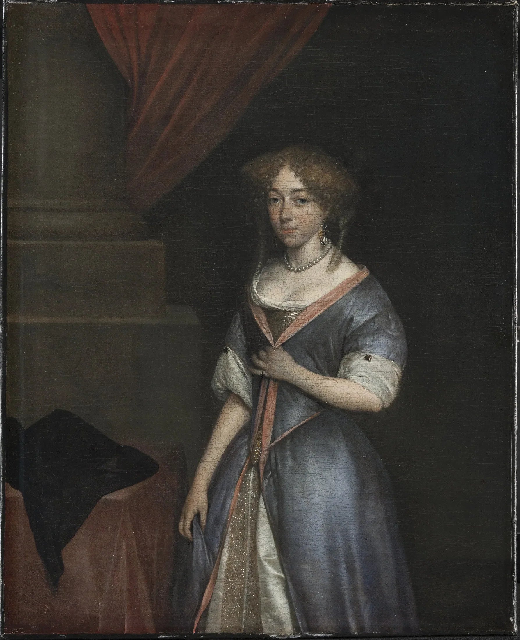 Portrait d'une dame - Gerard ter Borch image 1 reproduction réalisée par Alpha Reproduction
