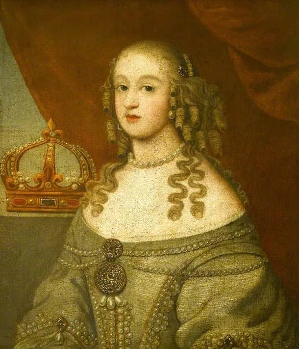 Portrait d'une dame (il s'agirait de la princesse Mary, 1631-1660, princesse d'Orange, fille de Charles Ier) - Gerrit van Honthorst image 1 copie peinte à la main à l’huile