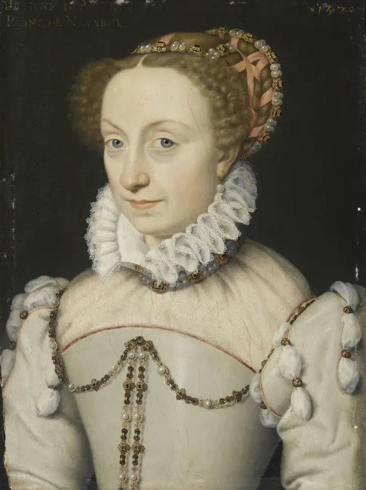 Portrait d'une dame inconnue - François Clouet image 1 reproduction de peinture à l’huile