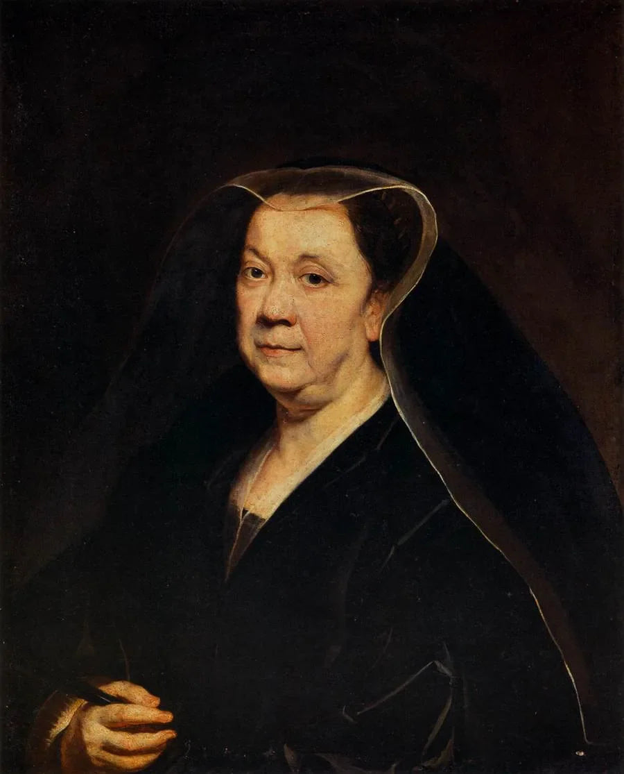 Portrait d'une dame - Jacob Jordaens image 1 copie peinte à la main à l’huile
