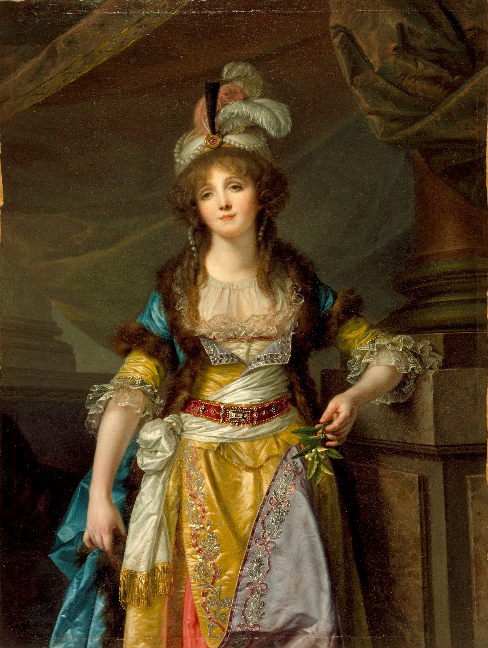 Portrait d’une dame - Jean-Baptiste Greuze - Alpha Reproduction