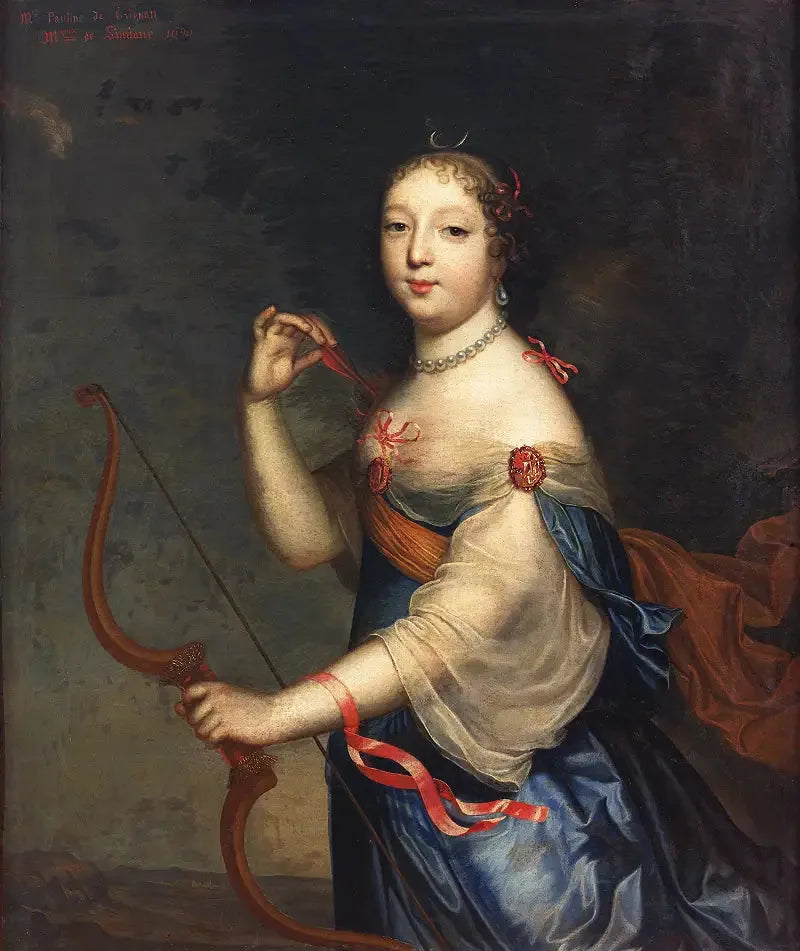 Portrait d'une dame - Jean Nocret image 1 copie de tableau peinte à la main
