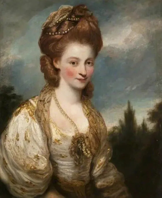 Portrait d'une dame - Joshua Reynolds image 1 copie de tableau peinte à la main