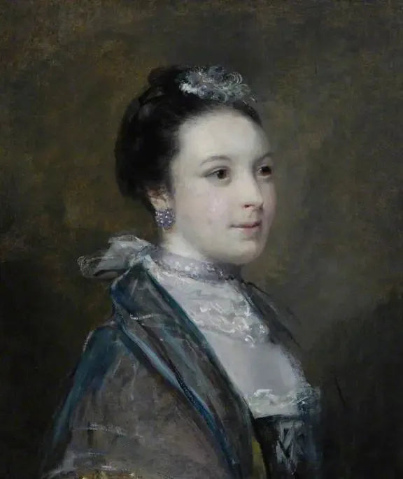 Portrait d'une dame - Joshua Reynolds image 1 reproduction d’œuvre d’art à l’huile