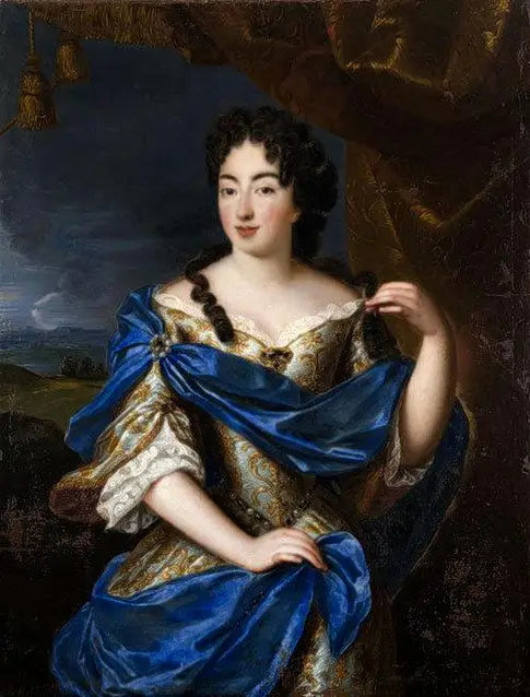 Portrait d'une dame - Pierre Mignard image 1 reproduction de peinture à l’huile