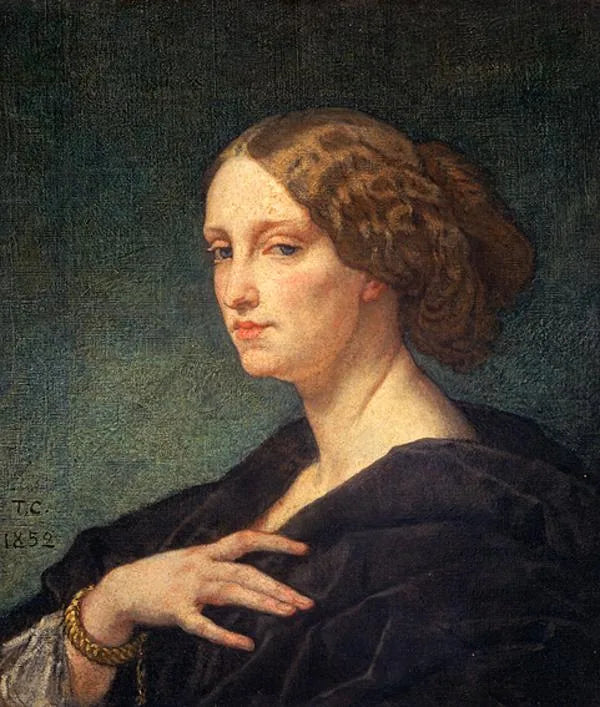 Portrait d'une dame - Thomas Couture image 1 reproduction artisanale de tableau