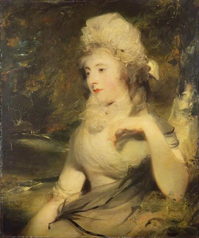 Portrait d'une dame - Thomas Lawrence image 1 reproduction d’œuvre d’art à l’huile