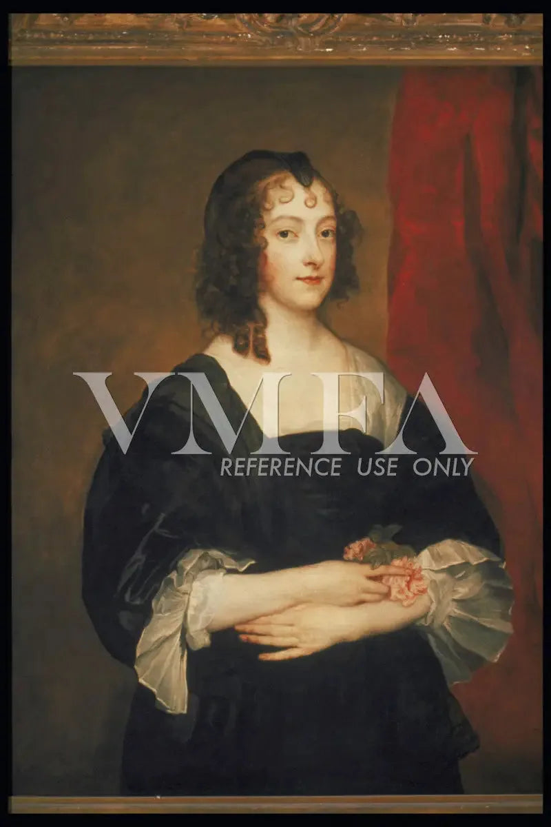 Portrait d'une dame, vers 1636 - Antoine van Dyck image 1 reproduction de peinture à l’huile