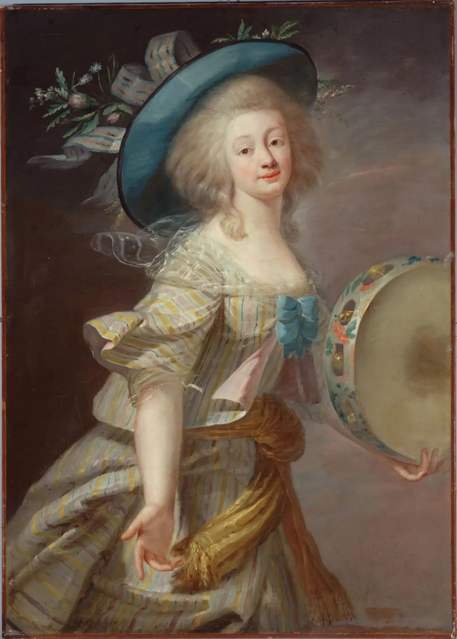 Portrait d'une danseuse - Élisabeth Vigée Le Brun image 1 reproduction d’œuvre d’art à l’huile