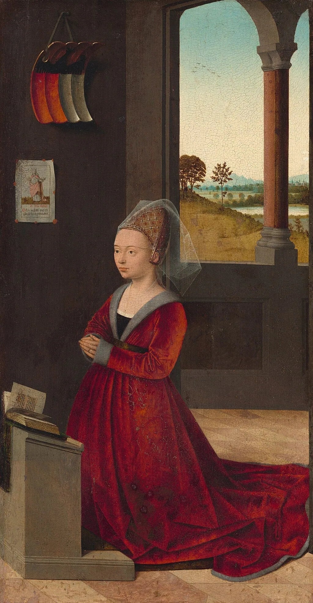 Portrait d'une donatrice - Petrus Christus image 1 reproduction réalisée par Alpha Reproduction