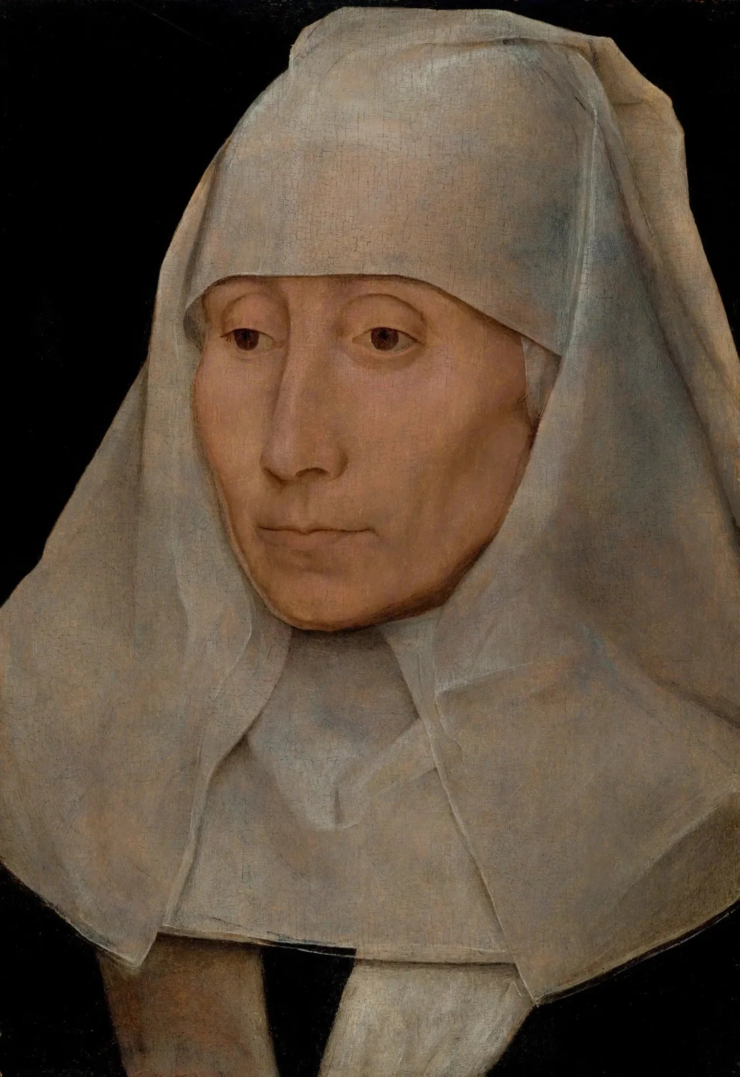 Portrait d'une femme âgée - Hans Memling image 1 reproduction réalisée par Alpha Reproduction