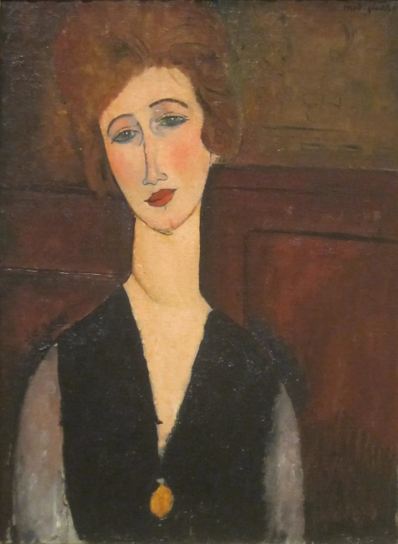 Portrait d'une femme - Amedeo Modigliani
