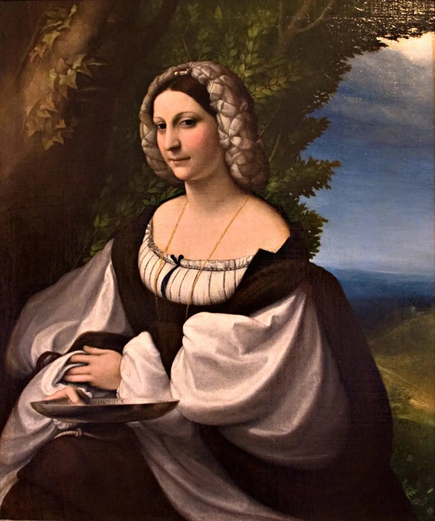 Portrait d'une femme - Antonio da Correggio image 1 reproduction réalisée par Alpha Reproduction