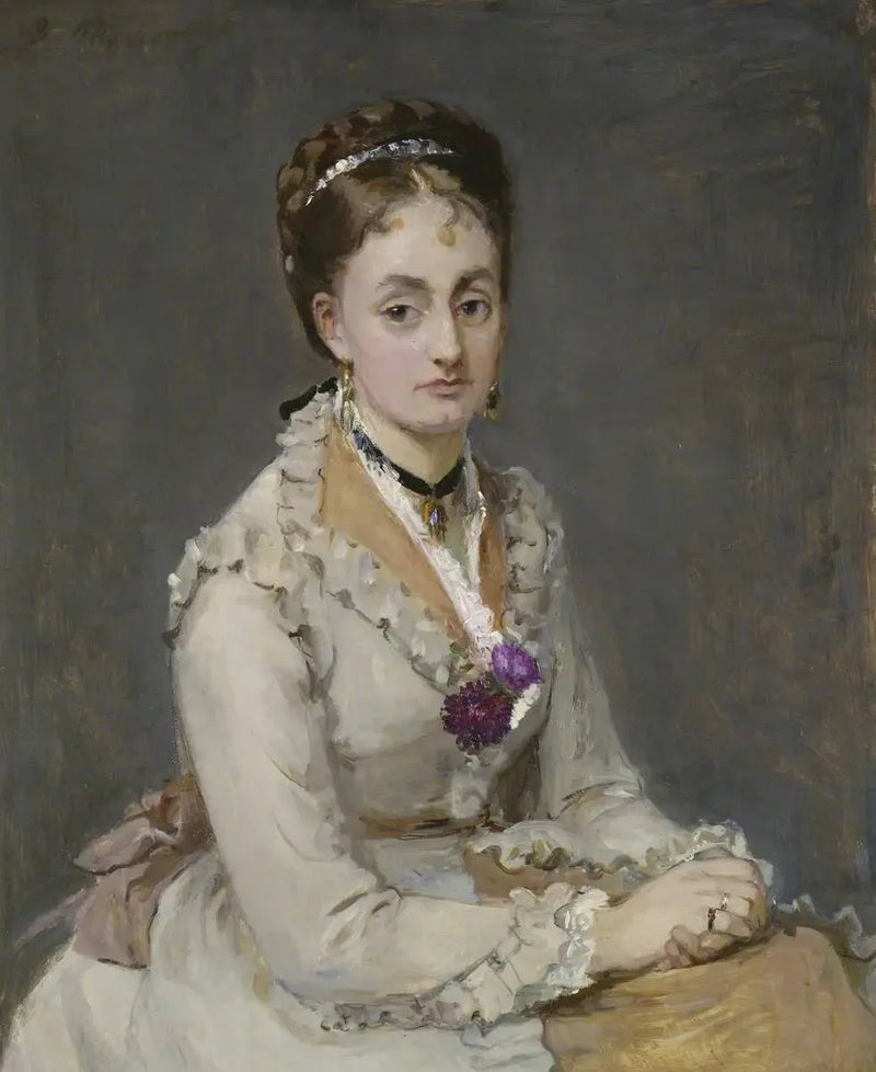 Portrait d'une femme - Berthe Morisot
