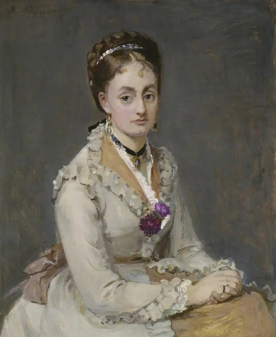 Portrait d'une femme - Berthe Morisot