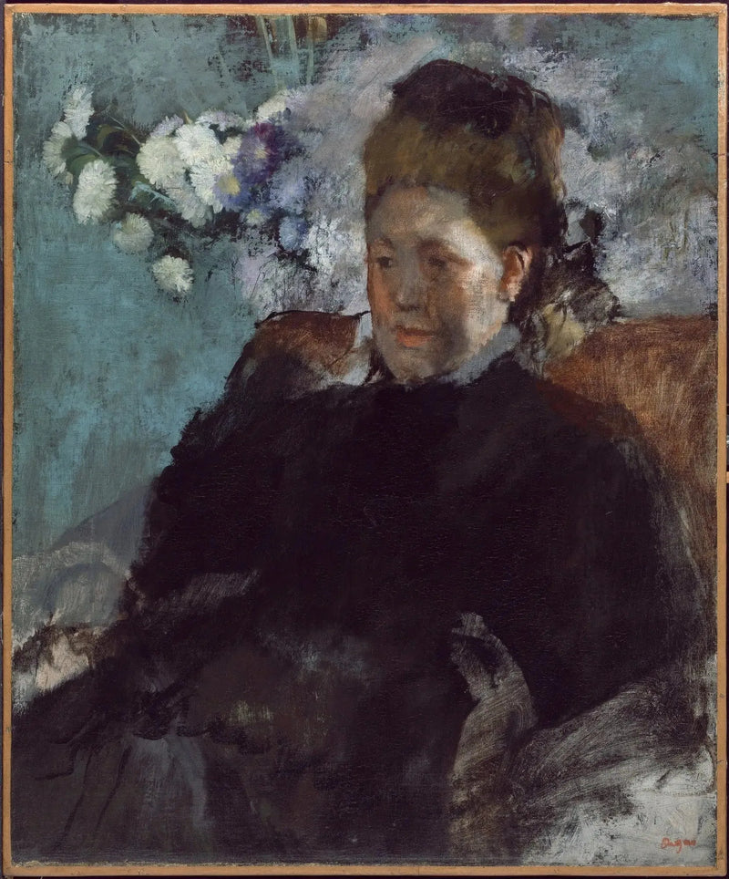 Portrait d'une femme - Edgar Degas