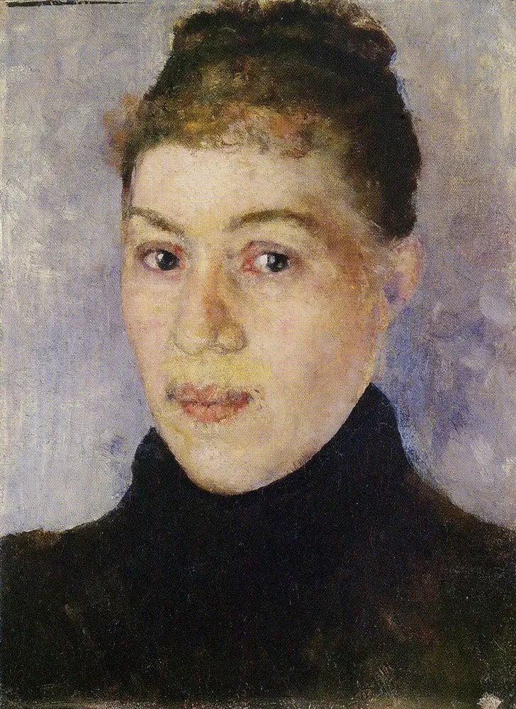 Portrait d'une femme - Edvard Munch