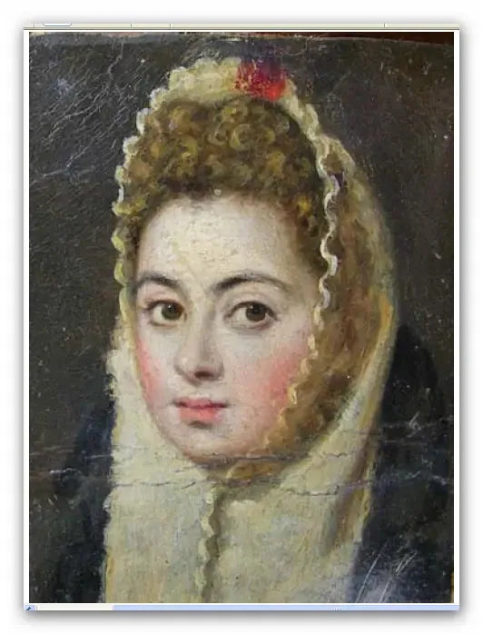 Portrait d'une femme - El Greco image 1 copie peinte à la main à l’huile