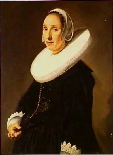 Portrait d'une femme - Frans Hals image 1 reproduction d’œuvre d’art à l’huile