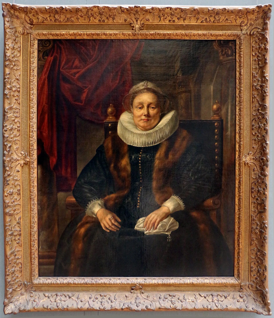 Portrait d'une femme inconnue - Jacob Jordaens