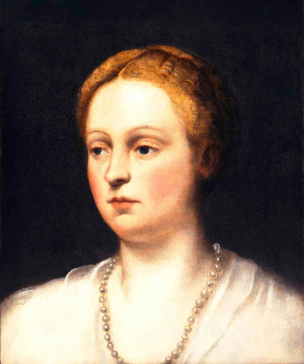 Portrait d'une femme - Jacopo Tintoretto image 1 copie peinte à la main à l’huile