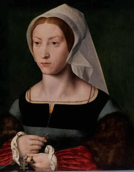 Portrait d'une femme - Joos van Cleve image 1 tableau peint à l’huile sur toile