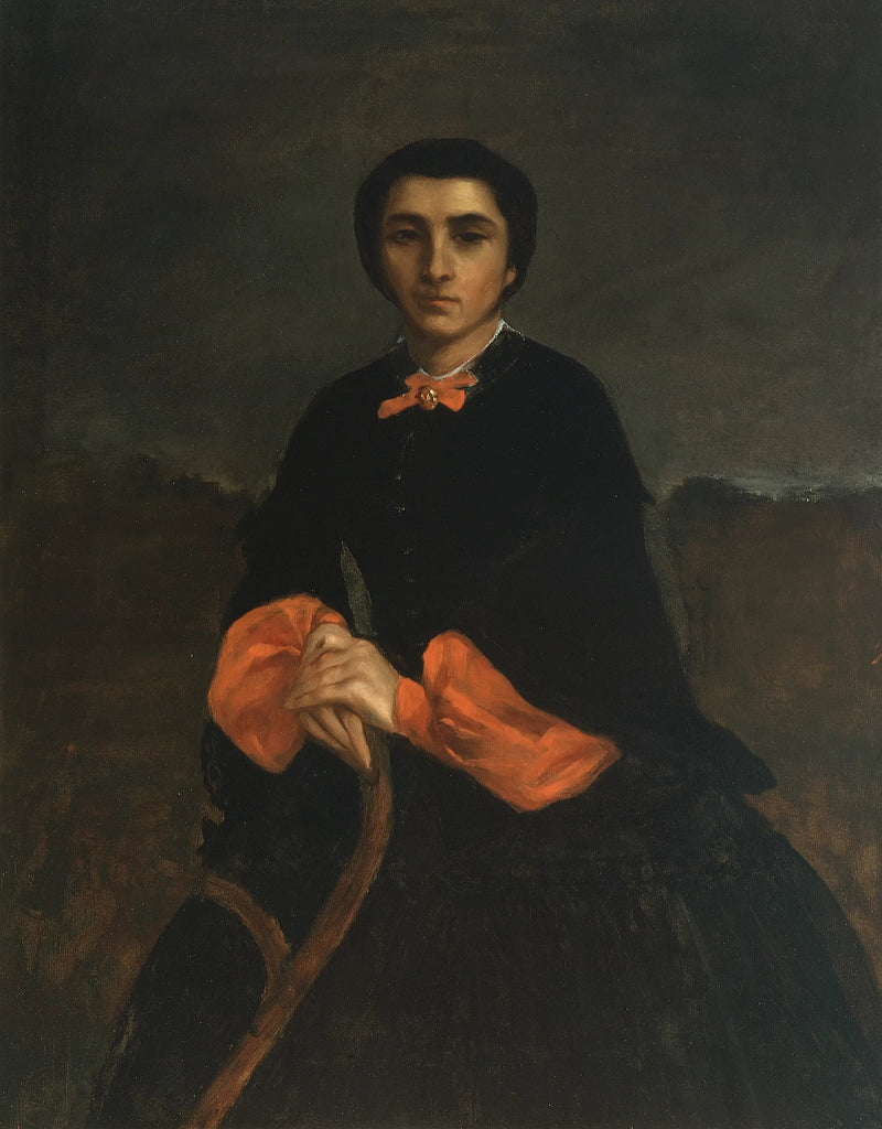 Portrait d'une femme : Juliette Courbet - Gustave Courbet