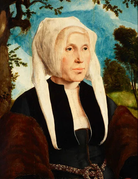 Portrait d'une femme - Maarten van Heemskerck image 1 copie de tableau peinte à la main