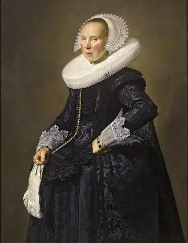 portrait d'une femme, possible Cunera van Baersdorp - Frans Hals image 1 reproduction réalisée par Alpha Reproduction
