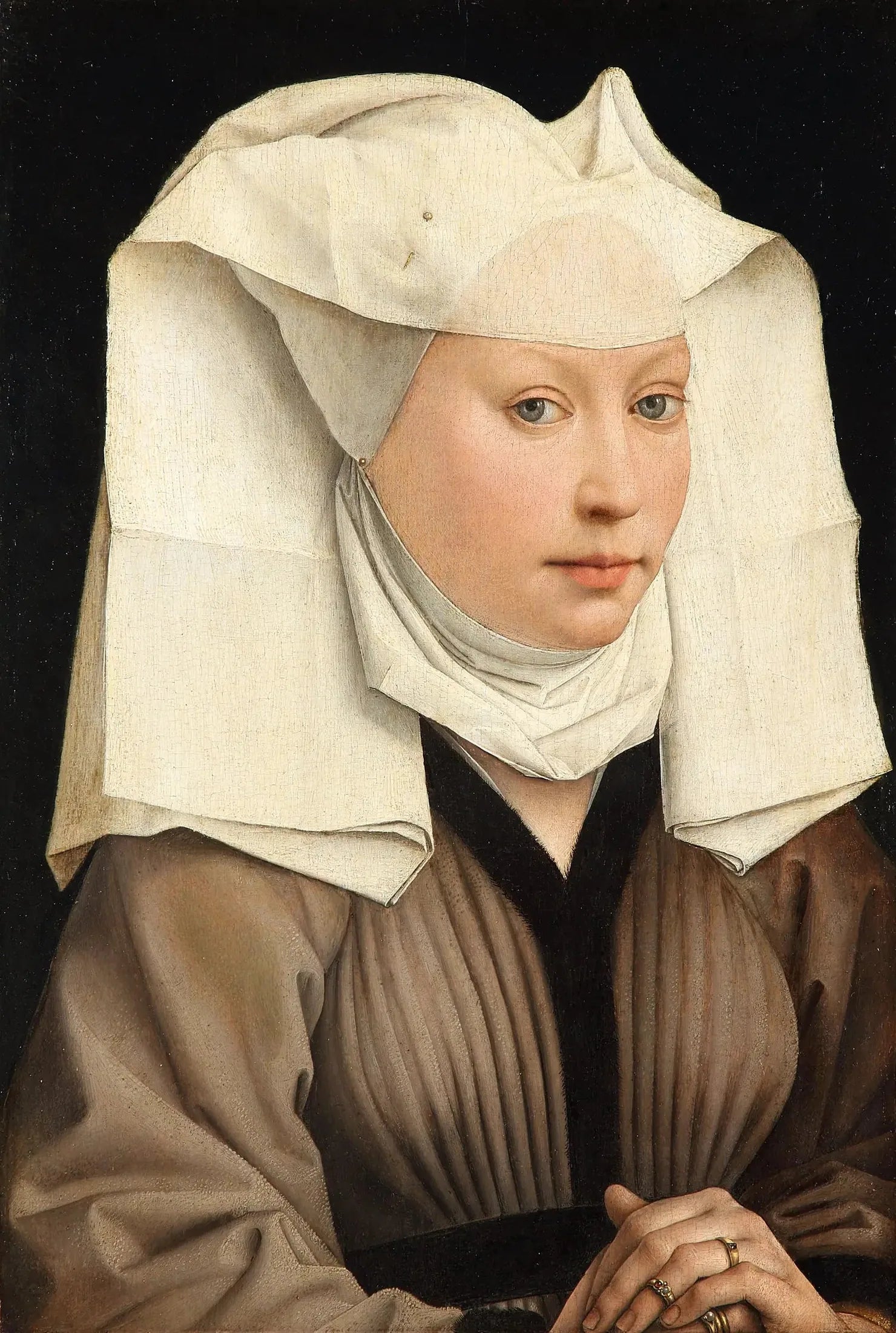 Portrait d'une femme - Rogier van der Weyden image 1 reproduction de peinture à l’huile