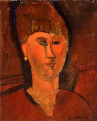 Portrait d'une femme russe - Amedeo Modigliani