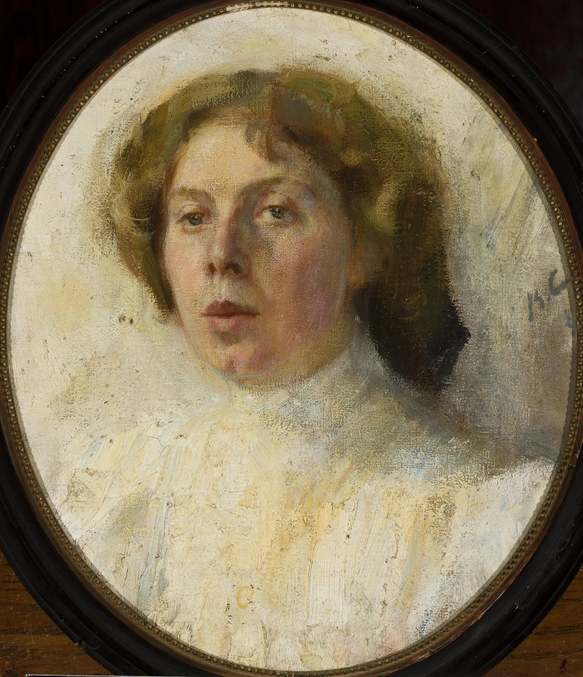 Portrait d'une femme - Valentin Serov image 1 reproduction réalisée par Alpha Reproduction